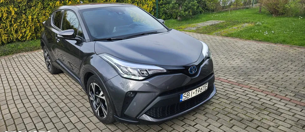 toyota c-hr śląskie Toyota C-HR cena 122000 przebieg: 18000, rok produkcji 2022 z Biała